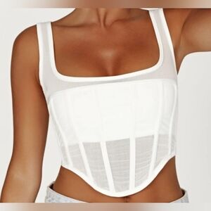 NWT MESHKI - Delaney Corset Bustier Top